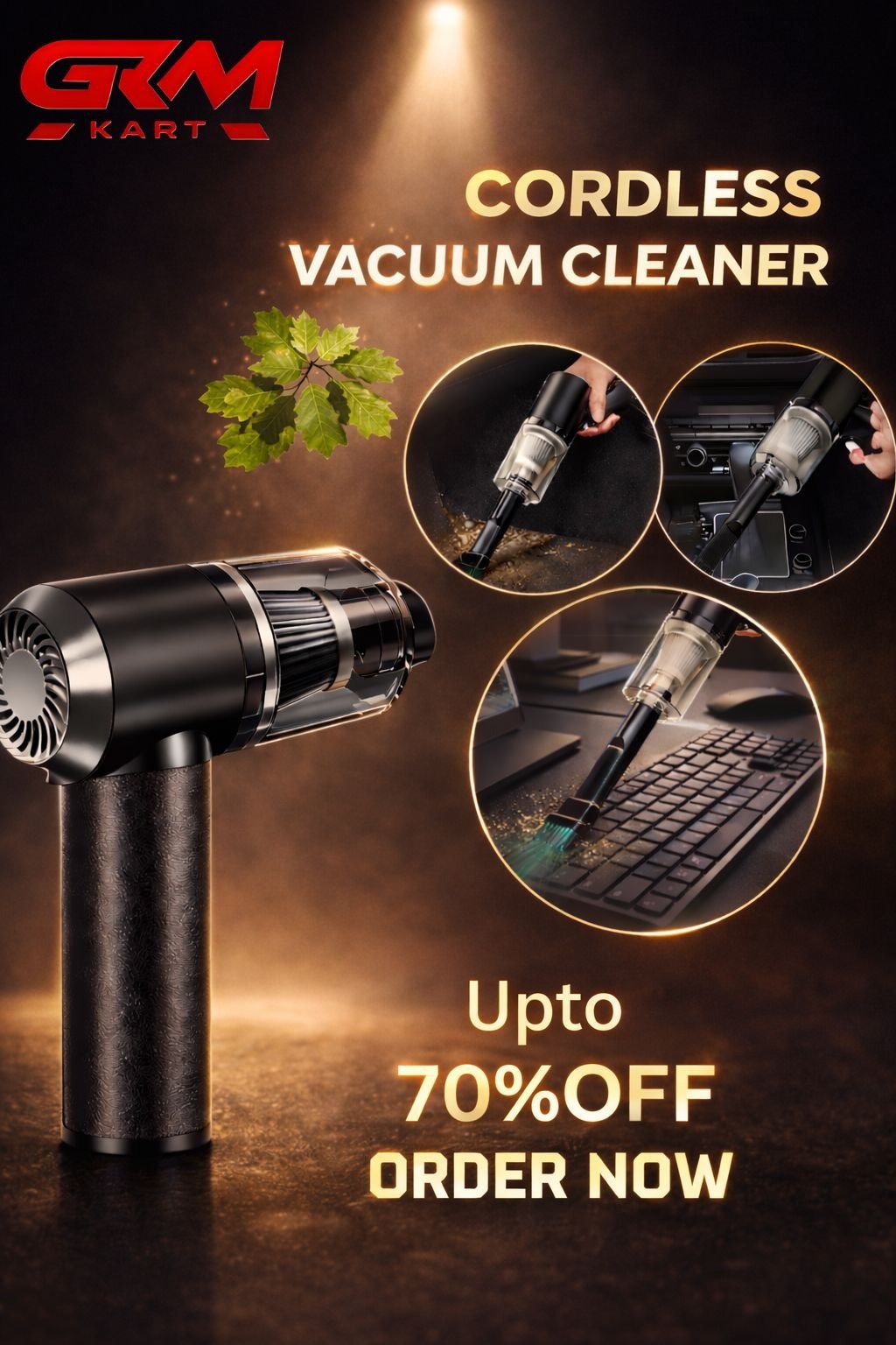 Vaccum cleaner home & decor with car cleaning 70%off sales and coupon code