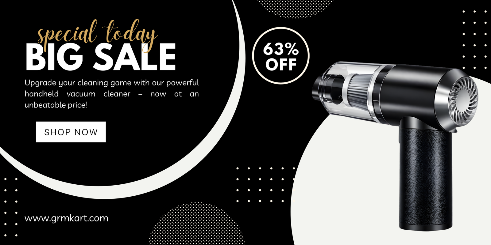 special sale this month on vaccum cleaner