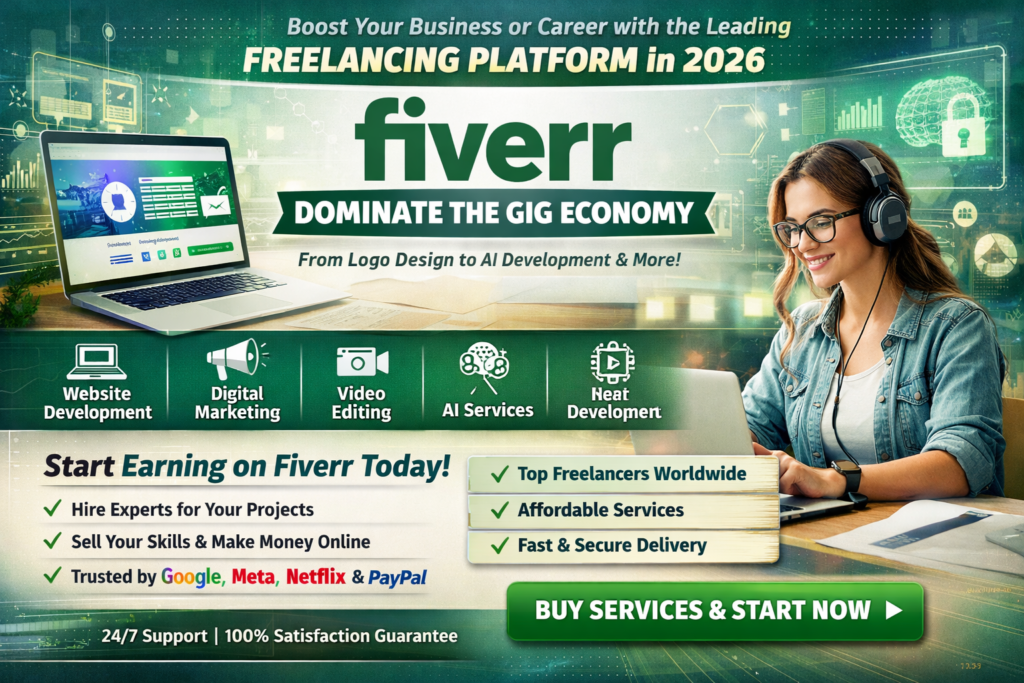 Fiverr freelancing platform